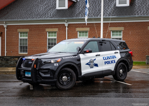 Additional photo  of Clinton Police
                    Car 3, a 2020-2023 Ford Police Interceptor Utility                     taken by Kieran Egan