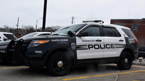 Additional photo  of Woonsocket Police
                    Cruiser 340, a 2014 Ford Police Interceptor Utility                     taken by Kieran Egan