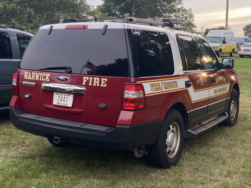 Additional photo  of Warwick Fire
                    Battalion 1, a 2013 Ford Expedition                     taken by Kieran Egan
