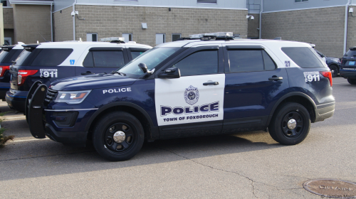 Additional photo  of Foxborough Police
                    Cruiser 27, a 2019 Ford Police Interceptor Utility                     taken by Kieran Egan