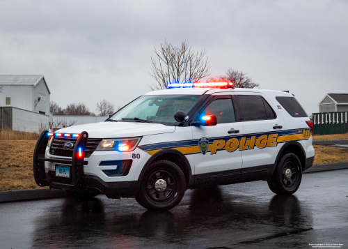 Additional photo  of Plainville CT Police
                    Cruiser 80, a 2016-2019 Ford Police Interceptor Utility                     taken by Kieran Egan