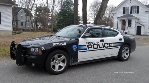 Additional photo  of Barrington Police
                    Car 2, a 2009 Dodge Charger                     taken by @riemergencyvehicles