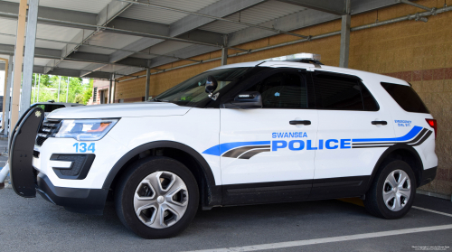 Additional photo  of Swansea Police
                    Cruiser 134, a 2018 Ford Police Interceptor Utility                     taken by Kieran Egan