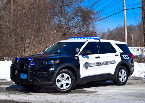 Additional photo  of Auburn Police
                    Car 43, a 2020 Ford Police Interceptor Utility                     taken by Kieran Egan