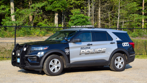 Additional photo  of Bourne Police
                    Cruiser 23, a 2020 Ford Police Interceptor Utility                     taken by Kieran Egan