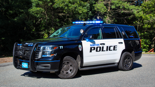 Additional photo  of Norton Police
                    Cruiser 77, a 2020 Chevrolet Tahoe                     taken by Kieran Egan