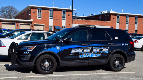 Additional photo  of Cranston Police
                    Cruiser 187, a 2016 Ford Police Interceptor Utility                     taken by Kieran Egan