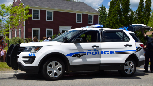 Additional photo  of Swansea Police
                    Cruiser 136, a 2017 Ford Police Interceptor Utility                     taken by Kieran Egan