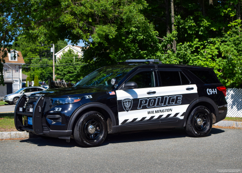 Additional photo  of Wilmington Police
                    Cruiser 33, a 2020 Ford Police Interceptor Utility                     taken by Kieran Egan