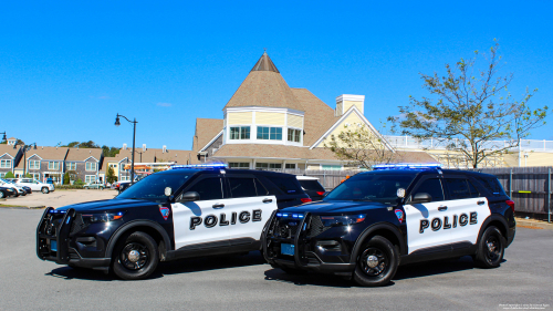 Additional photo  of Narragansett Police
                    Car 21, a 2020 Ford Police Interceptor Utility                     taken by Kieran Egan