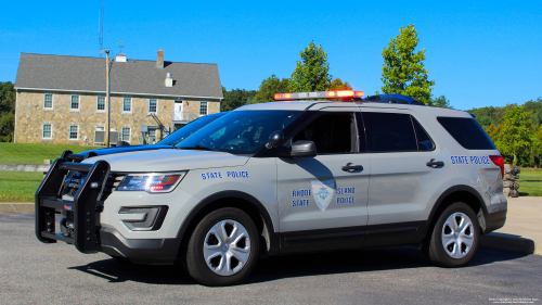 Additional photo  of Rhode Island State Police
                    Cruiser 125, a 2018 Ford Police Interceptor Utility                     taken by Kieran Egan