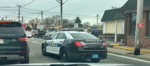 Additional photo  of Warwick Police
                    Cruiser P-20, a 2016 Ford Police Interceptor Sedan                     taken by @riemergencyvehicles
