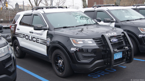 Additional photo  of Woonsocket Police
                    SRO-1, a 2016-2018 Ford Police Interceptor Utility                     taken by Kieran Egan