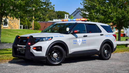 Additional photo  of Rhode Island State Police
                    Cruiser 64, a 2022 Ford Police Interceptor Utility                     taken by Kieran Egan