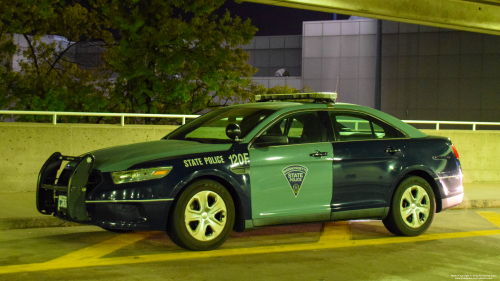Additional photo  of Massachusetts State Police
                    Cruiser 120F, a 2013 Ford Police Interceptor Sedan                     taken by Kieran Egan