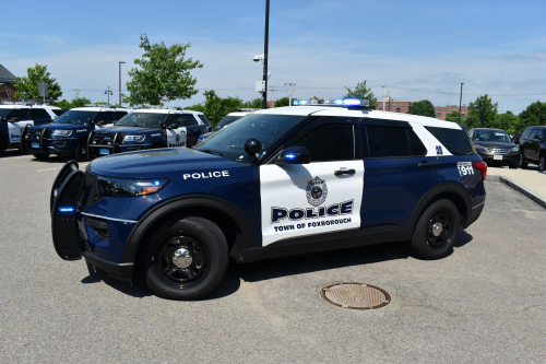 Additional photo  of Foxborough Police
                    Cruiser 28, a 2020 Ford Police Interceptor Utility                     taken by Kieran Egan