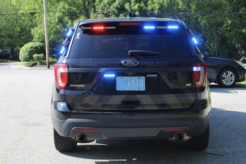 Additional photo  of Warwick Police
                    Cruiser P-27, a 2017 Ford Police Interceptor Utility                     taken by @riemergencyvehicles