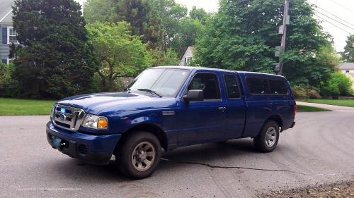 Additional photo  of Barrington Police
                    Car 14, a 2009 Ford Ranger XLT                     taken by Kieran Egan