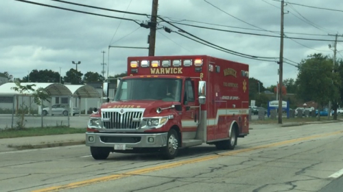 Additional photo  of Warwick Fire
                    Rescue 2, a 2014 International TerraStar/PL Custom                     taken by Kieran Egan