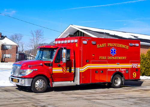 Additional photo  of East Providence Fire
                    Rescue 9, a 2015 International TerraStar                     taken by Kieran Egan