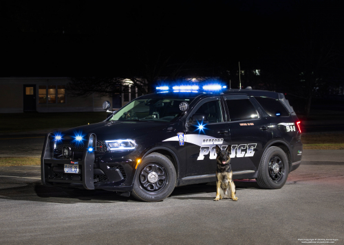 Additional photo  of Bedford Police
                    Cruiser 26, a 2021 Dodge Durango Pursuit                     taken by Kieran Egan