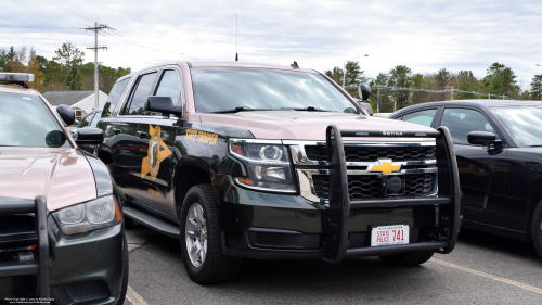 Additional photo  of New Hampshire State Police
                    Cruiser 741, a 2015-2019 Chevrolet Tahoe                     taken by Jamian Malo