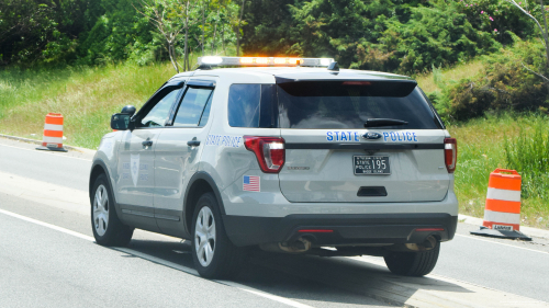 Additional photo  of Rhode Island State Police
                    Cruiser 195, a 2017 Ford Police Interceptor Utility                     taken by Kieran Egan