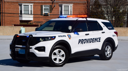 Additional photo  of Providence Police
                    Cruiser 18, a 2020 Ford Police Interceptor Utility                     taken by Kieran Egan