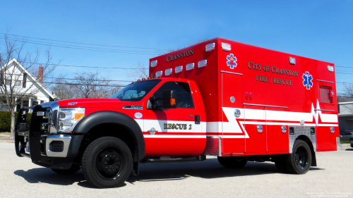 Additional photo  of Cranston Fire
                    Rescue 2, a 2016 Ford F-450/Frazer                     taken by Kieran Egan