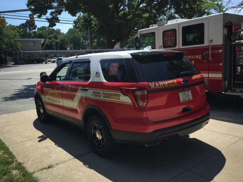 Additional photo  of Warwick Fire
                    Battalion 2, a 2017 Ford Police Interceptor Utility                     taken by Kieran Egan