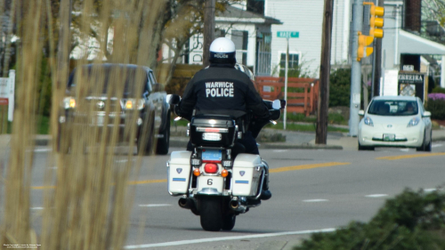 Additional photo  of Warwick Police
                    Motorcycle 6, a 2000-2020 Harley-Davidson Electra Glide                     taken by @riemergencyvehicles