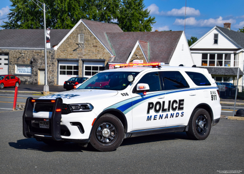 Additional photo  of Menands Police
                    Cruiser 936, a 2021 Dodge Durango                     taken by Kieran Egan