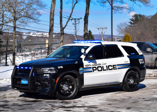 Additional photo  of North Andover Police
                    Cruiser 312, a 2021 Dodge Durango                     taken by Kieran Egan