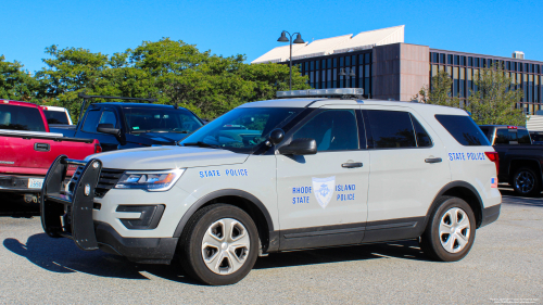 Additional photo  of Rhode Island State Police
                    Cruiser 99, a 2018 Ford Police Interceptor Utility                     taken by Kieran Egan