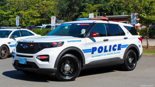 Additional photo  of University of Rhode Island Police
                    Car 3, a 2020 Ford Police Interceptor Utility Hybrid                     taken by Kieran Egan