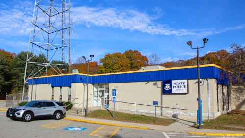 Additional photo  of Connecticut State Police
                    Cruiser 406, a 2020 Ford Police Interceptor Utility Hybrid                     taken by Kieran Egan