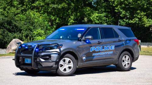 Additional photo  of Hopkinton Police
                    Cruiser 38, a 2021 Ford Police Interceptor Utility                     taken by Kieran Egan