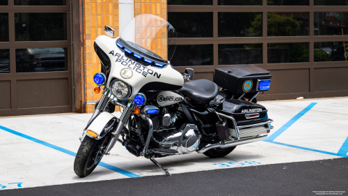 Additional photo  of Arlington Police
                    Motorcycle 2, a 2016 Harley-Davidson Electra Glide                     taken by Kieran Egan