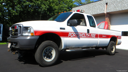 Additional photo  of Portsmouth Fire
                    Squad 1, a 2004 Ford F-250 SuperCab                     taken by Kieran Egan
