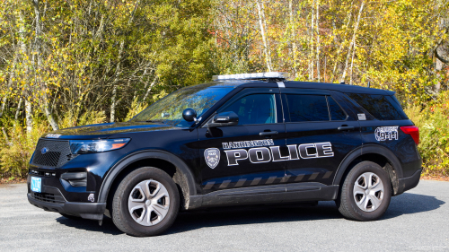 Additional photo  of Barrington Police
                    Patrol Car 4, a 2020 Ford Police Interceptor Utility                     taken by Kieran Egan