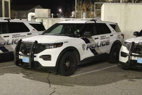 Additional photo  of North Kingstown Police
                    Cruiser 205, a 2021 Ford Police Interceptor Utility                     taken by Kieran Egan