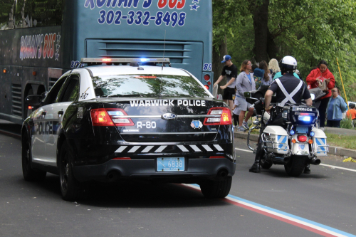 Additional photo  of Warwick Police
                    Cruiser R-80, a 2013-2016 Ford Police Interceptor Sedan                     taken by @riemergencyvehicles