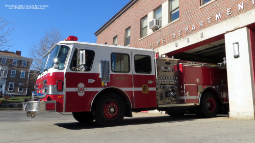 Additional photo  of Providence Fire
                    Engine 7, a 1990 E-One Hurricane                     taken by Kieran Egan