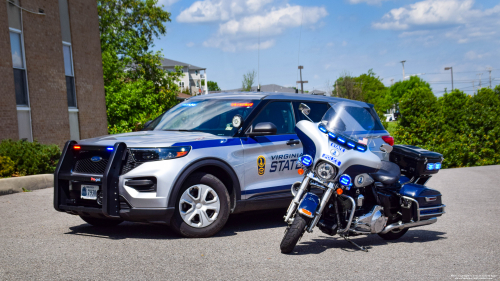 Additional photo  of Virginia State Police
                    Cruiser 7930, a 2020 Ford Police Interceptor Utility                     taken by Kieran Egan