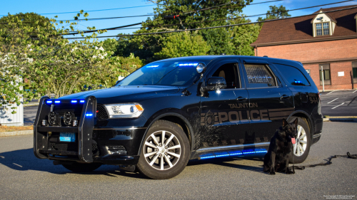 Additional photo  of Taunton Police
                    Cruiser 8894, a 2019 Dodge Durango                     taken by Kieran Egan