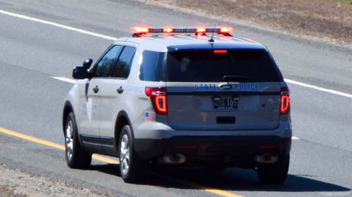 Additional photo  of Rhode Island State Police
                    Cruiser 105, a 2013-2015 Ford Police Interceptor Utility                     taken by Kieran Egan