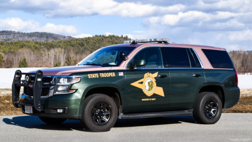 Additional photo  of New Hampshire State Police
                    Cruiser 619, a 2016 Chevrolet Tahoe                     taken by Kieran Egan
