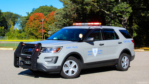 Additional photo  of Rhode Island State Police
                    Cruiser 187, a 2017 Ford Police Interceptor Utility                     taken by @riemergencyvehicles