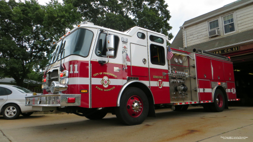 Additional photo  of Providence Fire
                    Engine 11, a 2008 E-One Typhoon                     taken by Kieran Egan