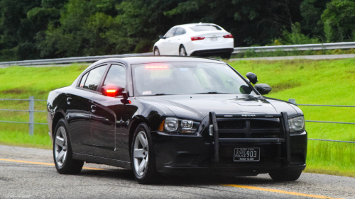 Additional photo  of Rhode Island State Police
                    Cruiser 903, a 2013 Dodge Charger                     taken by Kieran Egan
